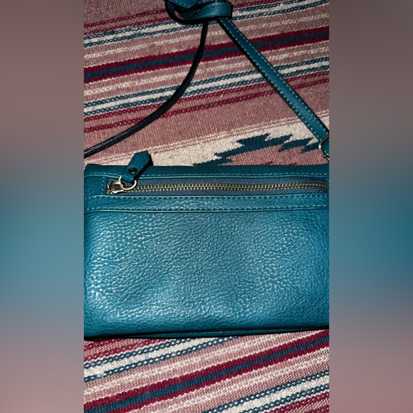 Cute wallet crossbody or wristlet / green - Picture 5 of 5